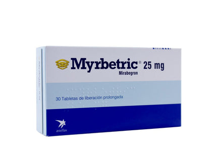 Myrbetric 25 Mg 30 Tabletas
