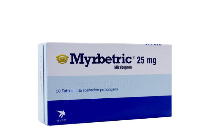 Myrbetric 25 Mg 30 Tabletas