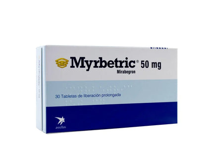Myrbetric 50 Mg 30 Tabletas