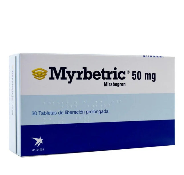 Myrbetric 50 Mg 30 Tabletas