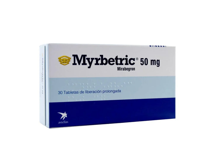 Myrbetric 50 Mg 30 Tabletas