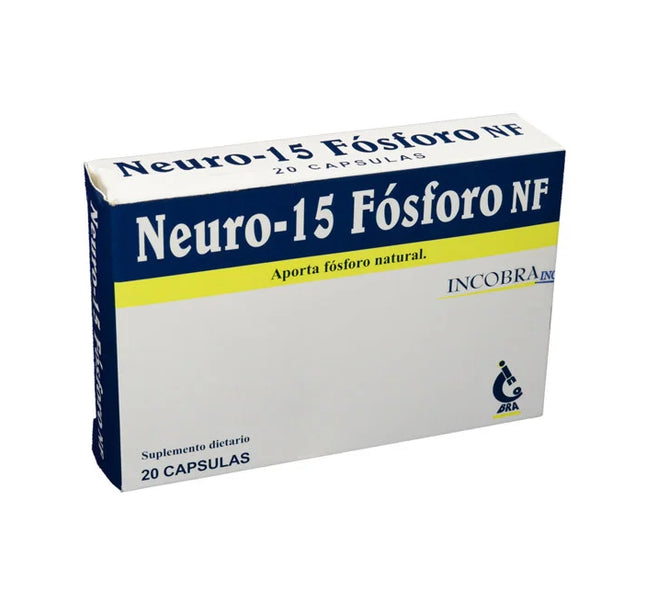 Neuro 15 Fosforo Nf 20 Capsulas