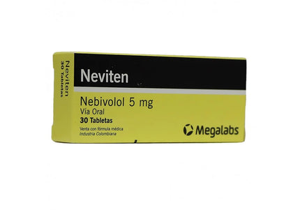 Neviten 5 Mg 30 Tabletas