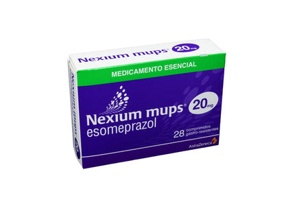 Nexium Mups 20 Mg 28 Tabletas