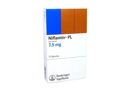 Niflamin PL 7.5 Mg 5 Capsulas
