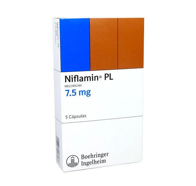 Niflamin PL 7.5 Mg 5 Capsulas