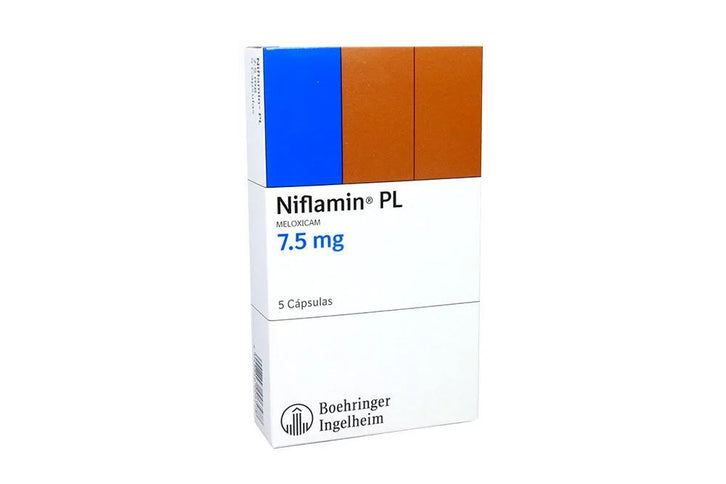Niflamin PL 7.5 Mg 5 Capsulas