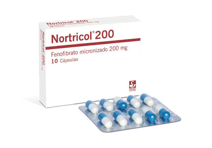 Nortricol 200 Mg 10 Cap.