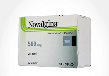 Novalgina 500 Mg 50 Tabletas