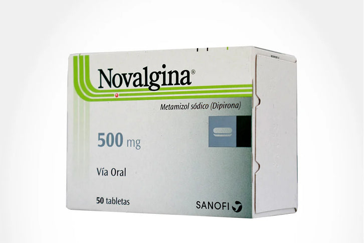 Novalgina 500 Mg 50 Tabletas
