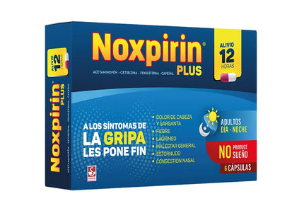 NOXPIRIN PLUS 6 CAPSULAS