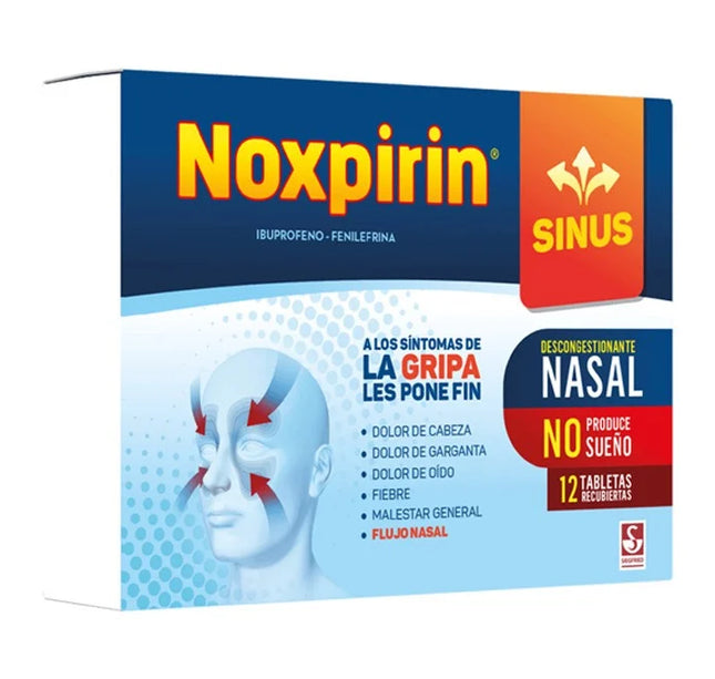 NOXPIRIN SINUS 12 TBS