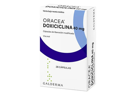 Oracea 40 Mg 28 Capsulas