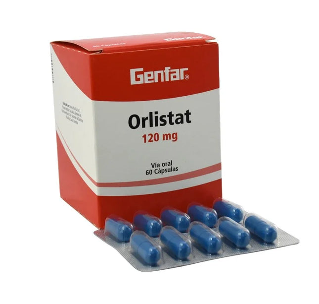 Orlistat 120 Mg 60 Capsulas Gf