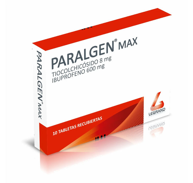 Paralgen Max 10 Tabletas