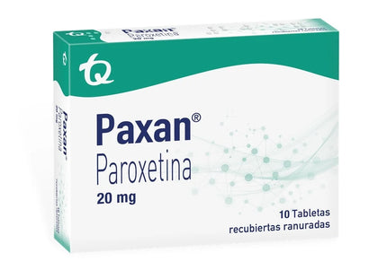 Paxan 20 Mg 10 Tabletas 3 Apae