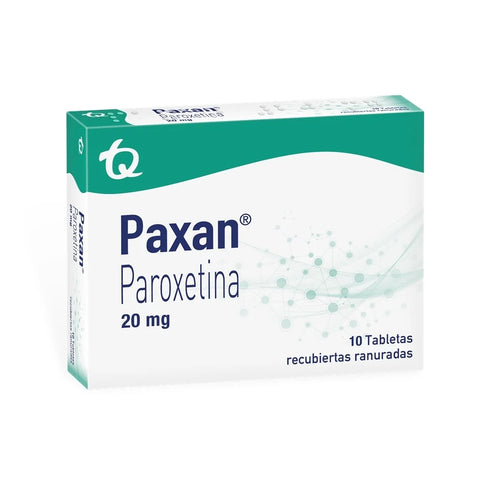 Paxan 20 Mg 10 Tabletas 3 Apae