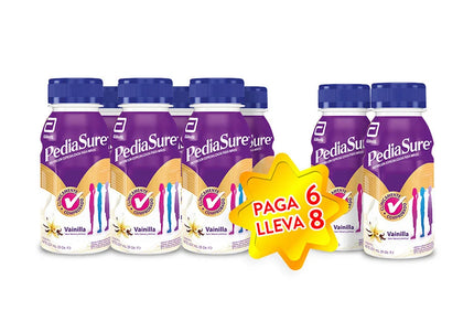 Pediasure Vainilla 220 Ml Pague 6 Lleve 8