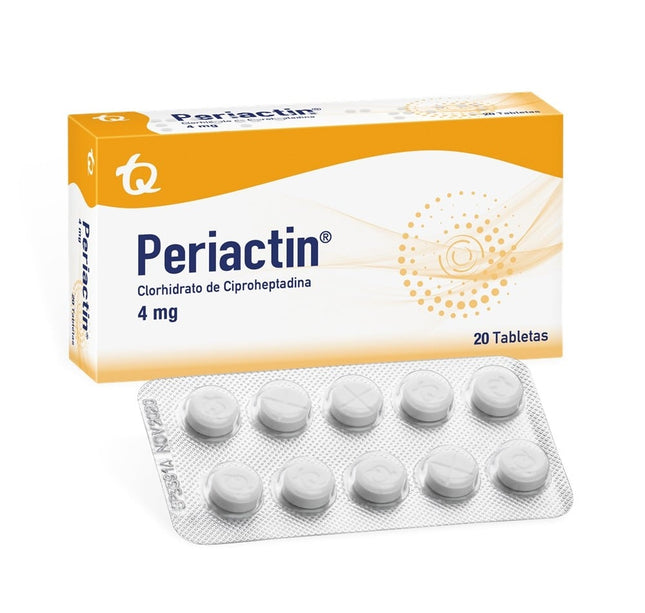 Periactin 20 Tabletas