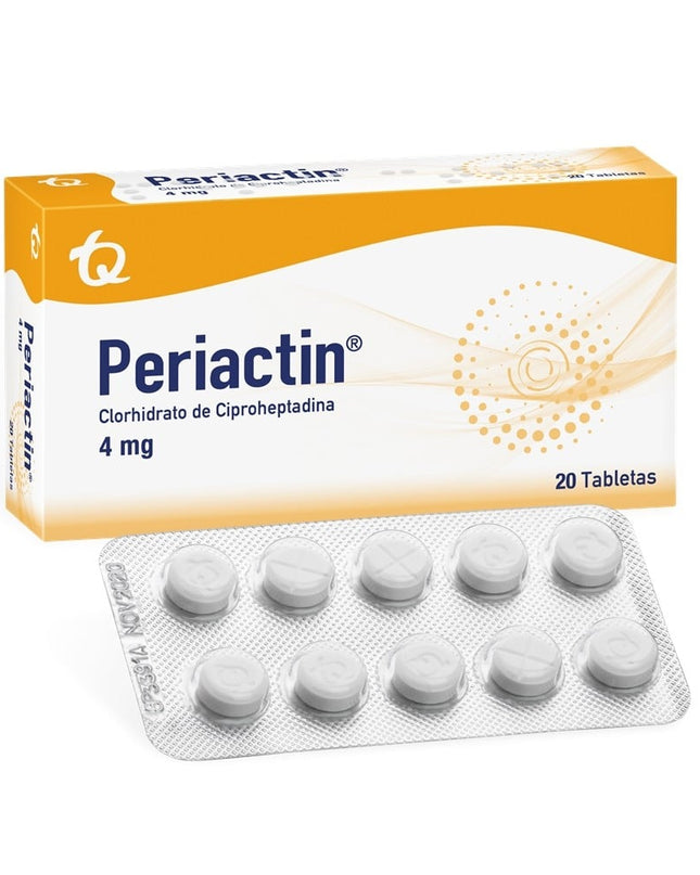 PERIACTIN 20 TABLETAS