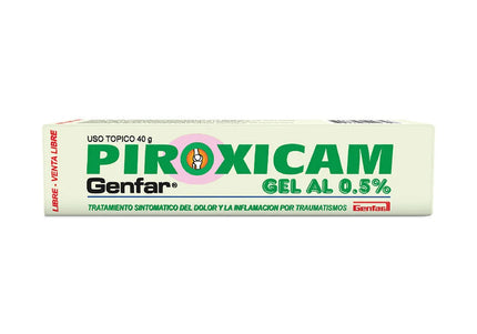 Piroxicam Gel 0.1% 40 Gr