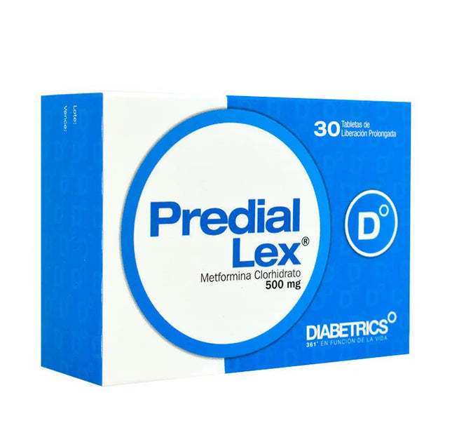 Predial Lex 500 Mg 30 Tbs