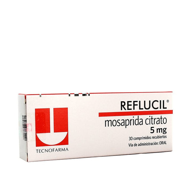 Reflucil 5 Mg 30 Tabletas Recubiertas