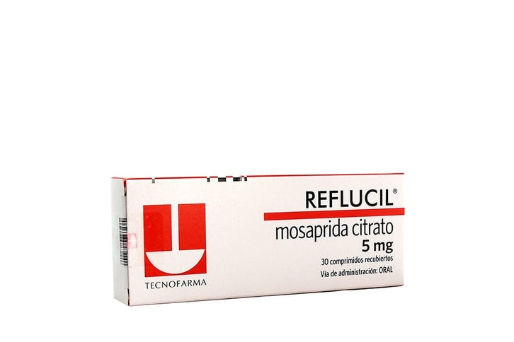 Reflucil 5 Mg 30 Tabletas Recubiertas