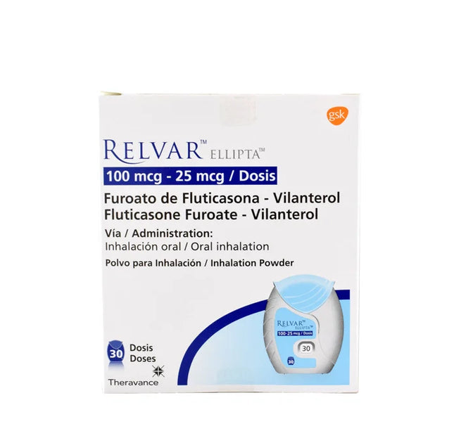 Relvar Ellipta 100/25Mg 30 Dosis