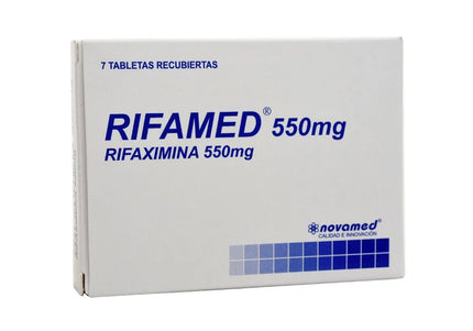 Rifamed 550 Mg 7  Tabletas Recubiertas