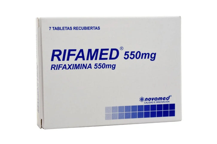 Rifamed 550 Mg 7  Tabletas Recubiertas