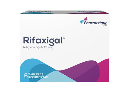 Rifaxigal 400 Mg 6 Tabletas