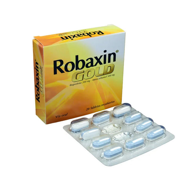 Robaxin Gold 500 Mg 20 Tbs