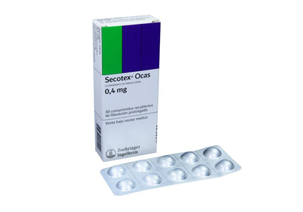 Secotex Ocas 0.4 Mg 30 Comprimidos