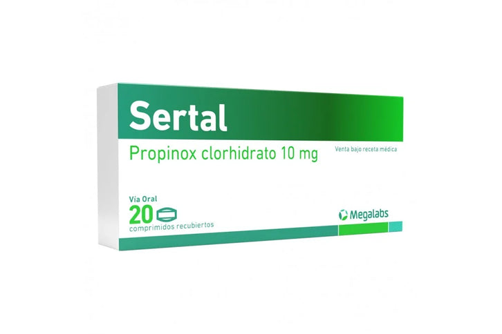 Sertal 10 Mg 20 Grageas