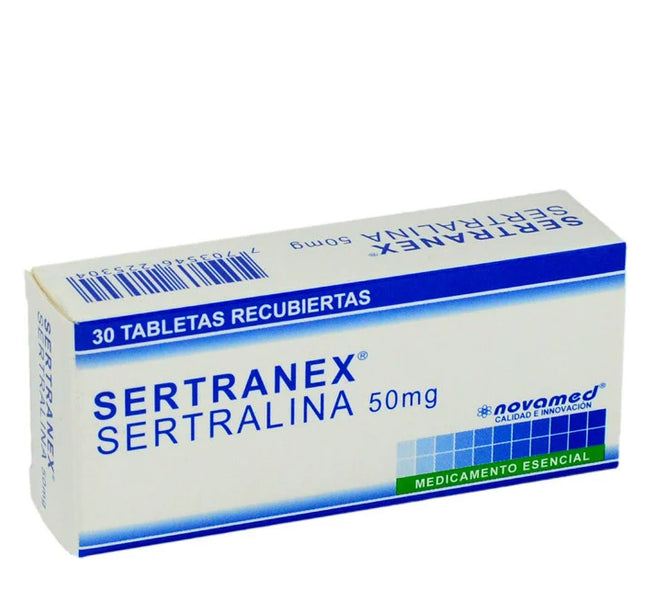 Sertralina Aurasert 50 Mg 28 Tabletas