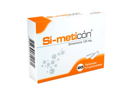 Simeticon 125 Mg 20 Tabletas