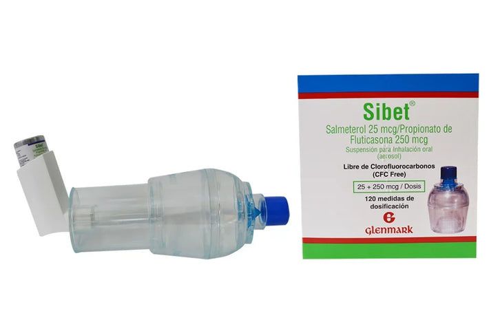 Sibet Inhalador 25/250Mcg 120 Dosis + Inhalcamara