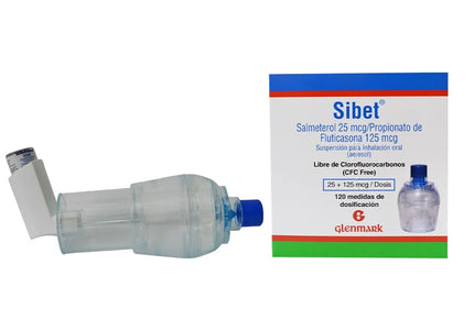 Sibet Inhalador 25/125Mcg 120 Dosis +Inhalocámara