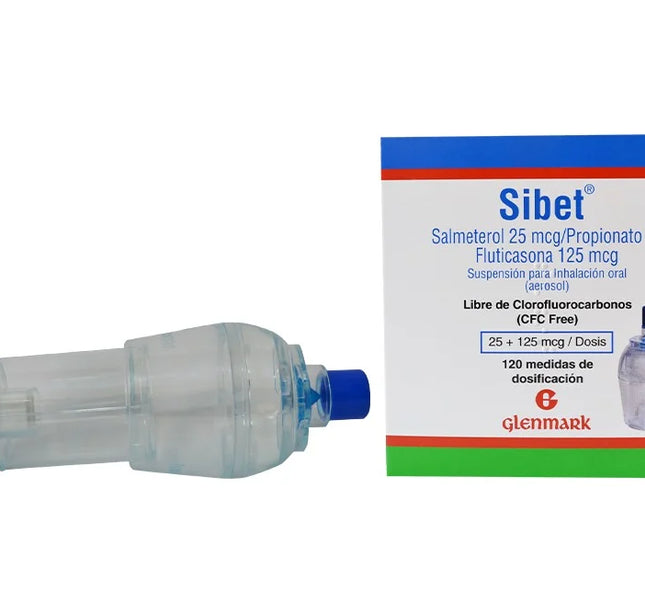 Sibet Inhalador 25/125Mcg 120 Dosis +Inhalocámara