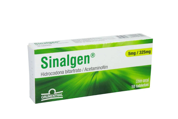 Sinalgen 5/325 Mg 10 Tabletas