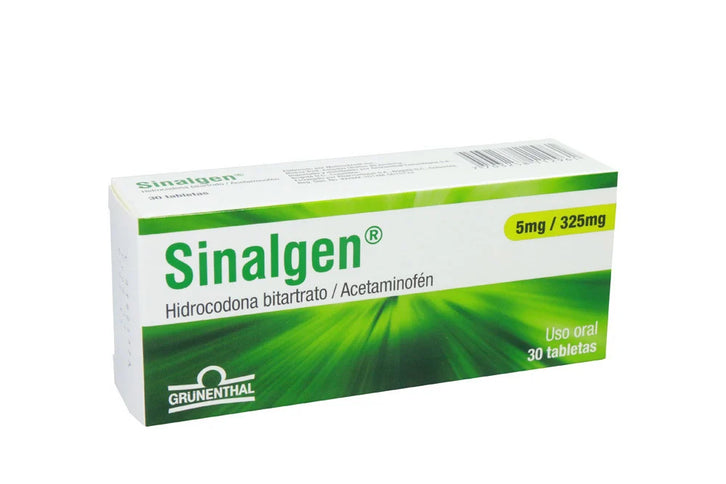 Sinalgen 5/325 Mg 30 Tabletas