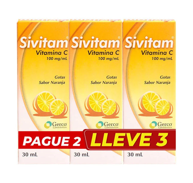 Sivitam Gotas 30 Ml Pague 2 Lleve 3