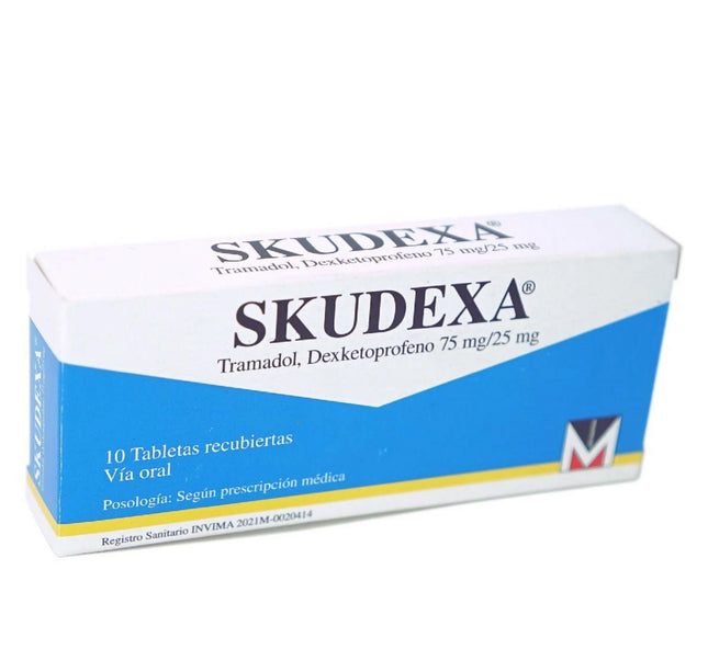 Skudexa 75/25 Mg 10 Tabletas
