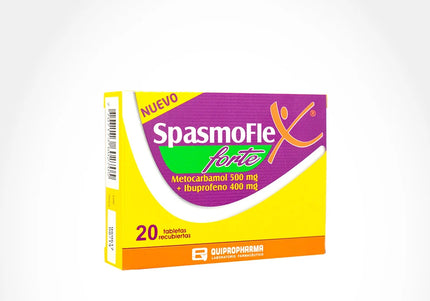 Spasmoflex Forte 500 Mg 20 Tabletas