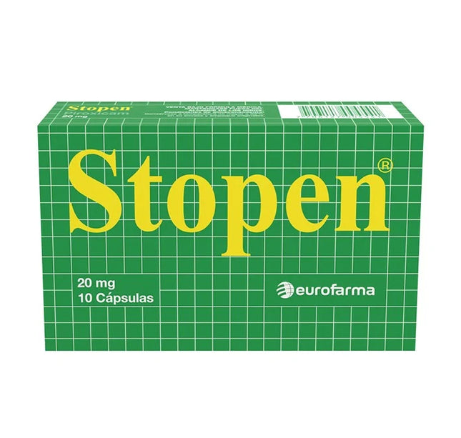 Stopen 20 Mg 10 Capsulas