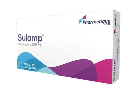 Sulamp 375 Mg 20 Tabletas