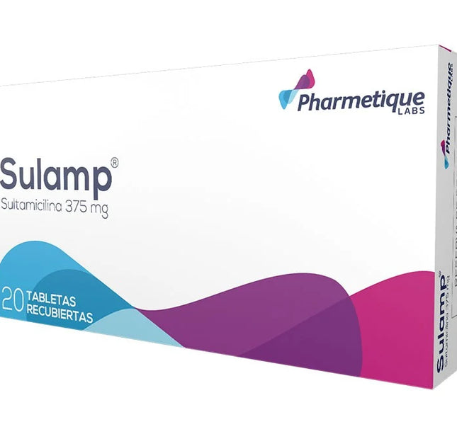 Sulamp 375 Mg 20 Tabletas