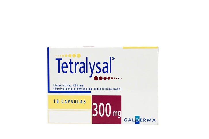 Tetralysal 300 Mg 16 Capsulas