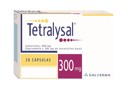 Tetralysal 300 Mg 28 Capsulas